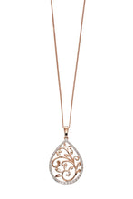Load image into Gallery viewer, 9ct Rose Gold and Diamond Pendant