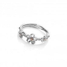 Load image into Gallery viewer, Hot Diamond Forget Me Not Floral Ring
