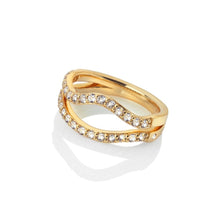 Load image into Gallery viewer, Hot Diamonds Gold Edit Extravagance Ring