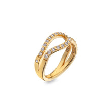 Load image into Gallery viewer, Hot Diamonds Gold Edit Extravagance Ring