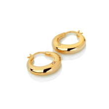Load image into Gallery viewer, Hot Diamonds Gold Edit Soul Statement Earrings