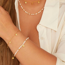 Load image into Gallery viewer, Hot Diamonds Gold Edit Calm Pearl Bracelet