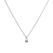 Load image into Gallery viewer, Diamonfire Emerald Cut Cubic Zirconia Pendant