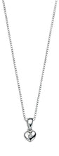 Load image into Gallery viewer, D for Diamond Heart Necklace