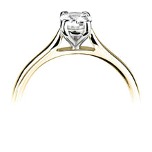 Load image into Gallery viewer, 18ct Gold Oval Lab Grown Diamond Ring - 0.50ct
