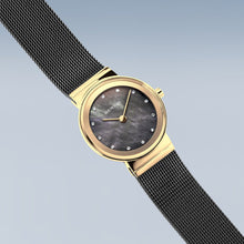 Load image into Gallery viewer, Bering Watch - Ladies Classic Black Mesh

