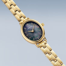 Load image into Gallery viewer, Bering Watch - Ladies Oval Gold Plate
