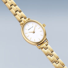 Load image into Gallery viewer, Bering Watch - NEW Ladies Oval Gold Plate

