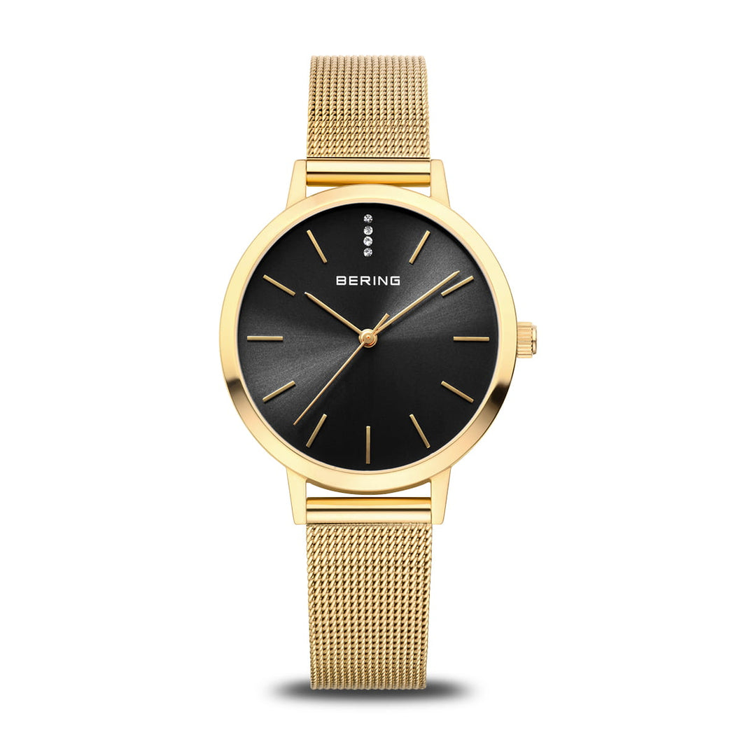 Bering Watch - Ladies Gold Plate Steel