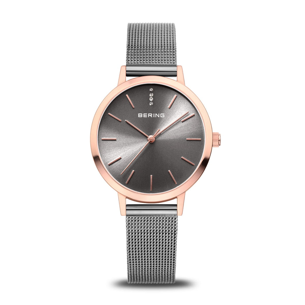 Bering Watch - Ladies Rose Gold and Steel