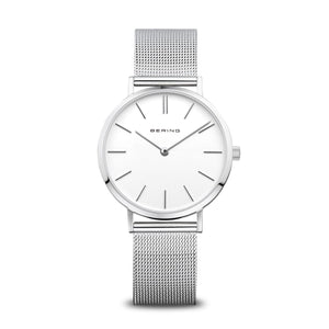 Bering Ladies Polished Steel Watch