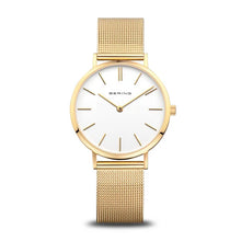 Load image into Gallery viewer, Bering Polished Gold Plated Watch
