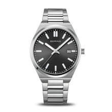 Load image into Gallery viewer, Bering Watch - Gents Black Face Classic Steel
