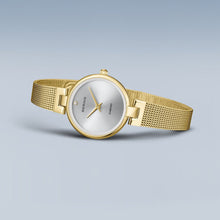 Load image into Gallery viewer, Bering Watch - Ladies Gold Plate with Diamond
