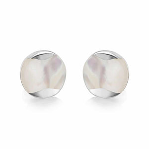 Jersey Pearl Dune Mother of Pearl Earrings Large
