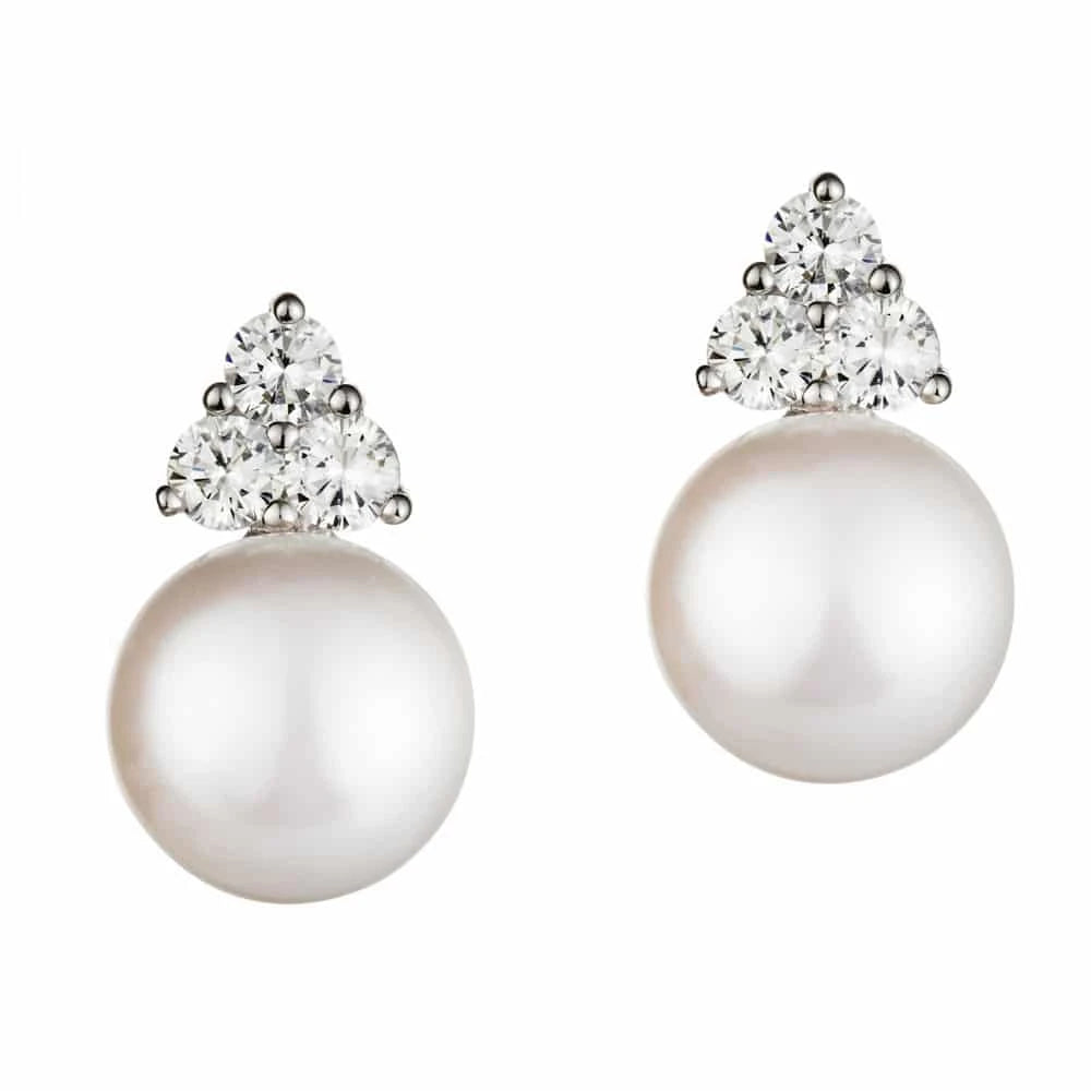 Jersey Pearl Soiree Earrings Plants The Jewellers