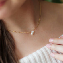 Load image into Gallery viewer, Jersey Pearl Aria Keshi Pearl Necklace
