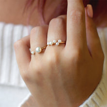 Load image into Gallery viewer, Jersey Pearl Aria Duo Ring
