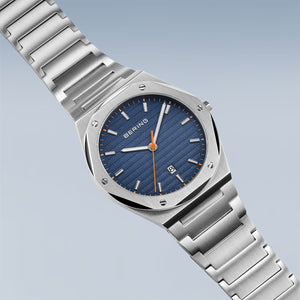 Bering Watch - Men's Classic Steel with Blue Dial
