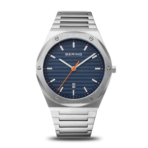 Bering Watch - Men's Classic Steel with Blue Dial