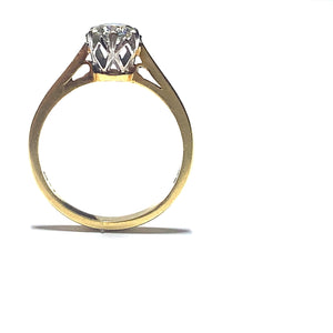Secondhand Diamond Solitaire Ring 0.53ct