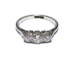 Load image into Gallery viewer, Secondhand Diamond Trilogy Ring

