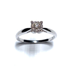 Load image into Gallery viewer, Secondhand Diamond Cluster Ring
