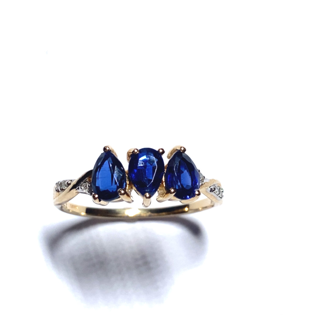 Secondhand 9ct gold Nilamini Ring