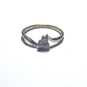Secondhand Diamond Trefoil Ring