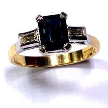 Load image into Gallery viewer, Secondhand Sapphire and Diamond Ring
