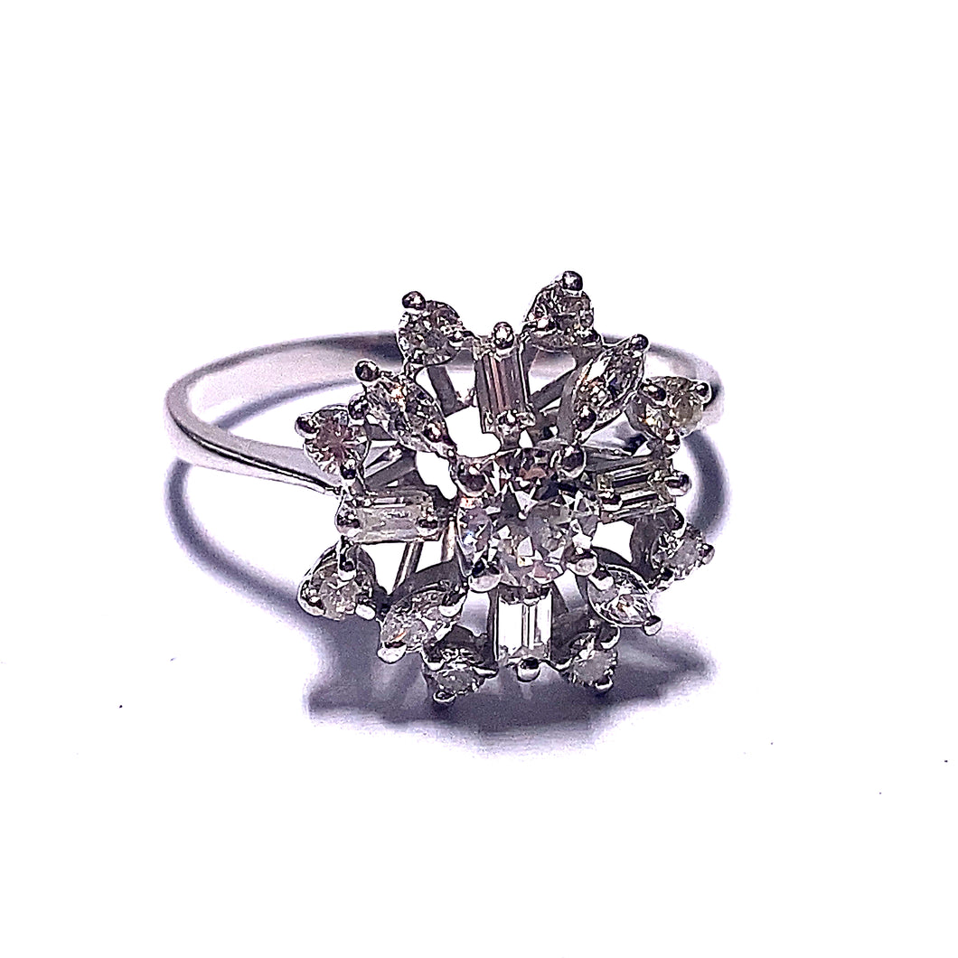 Secondhand Diamond Spray ring
