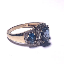 Load image into Gallery viewer, Secondhand Topaz and Diamond Ring
