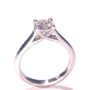 Secondhand Platinum Diamond Ring - 0.85ct