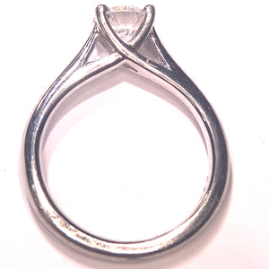 Secondhand Platinum Diamond Ring - 0.85ct