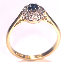 Load image into Gallery viewer, Secondhand Sapphire and Diamond Ring
