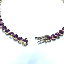 Load image into Gallery viewer, Secondhand Ruby and Diamond Tennis Bracelet
