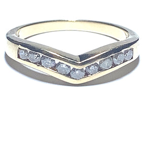 Secondhand Diamond Wishbone Ring