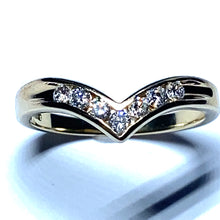Load image into Gallery viewer, Secondhand Diamond Wishbone Ring
