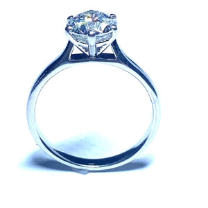 Secondhand Platinum Diamond Ring - 1.18ct