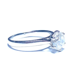 Secondhand Platinum Diamond Ring - 1.18ct