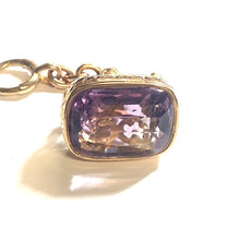 Load image into Gallery viewer, Secondhand Edwardian Amethyst Fob
