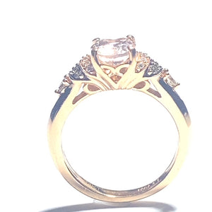 Secondhand Morganite Ring 14k Rose Gold