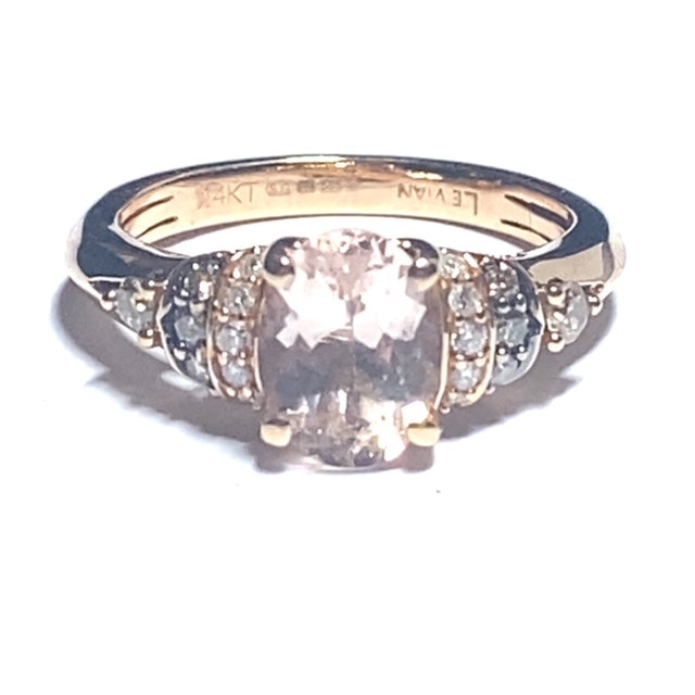 Secondhand Morganite Ring 14k Rose Gold