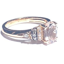 Load image into Gallery viewer, Secondhand Morganite Ring 14k Rose Gold
