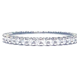 Secondhand Platinum Diamond Full Set Eternity Ring