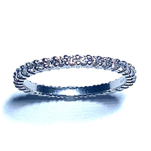 Secondhand Platinum Diamond Full Set Eternity Ring