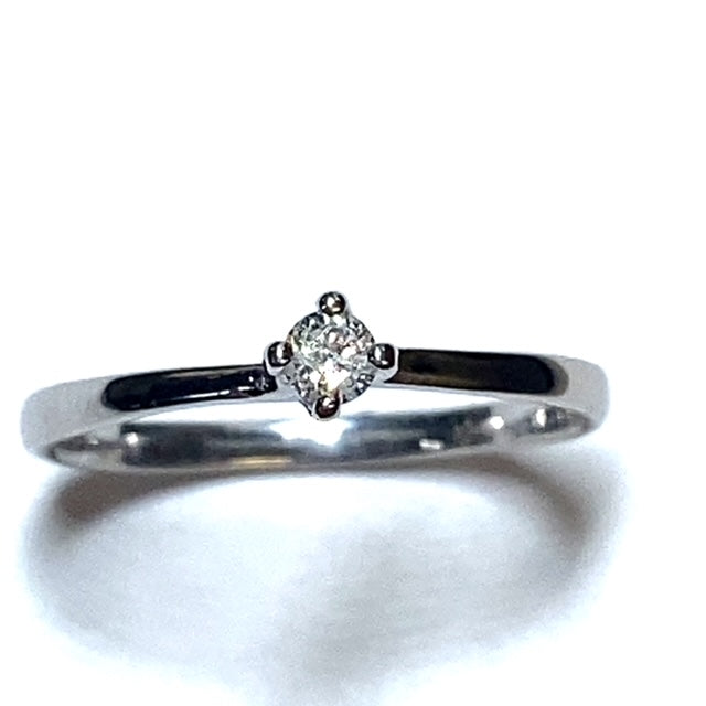 Secondhand Diamond Single Stone Ring - 0.10ct