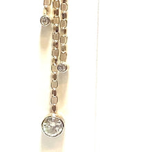 Load image into Gallery viewer, Secondhand Diamond Chain drop Earrings
