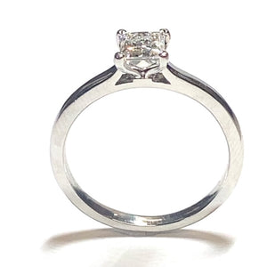 Secondhand Princess Cut Diamond Ring - GIA CERT