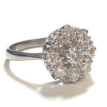 Load image into Gallery viewer, Secondhand Diamond Cluster Ring - 1.13ct
